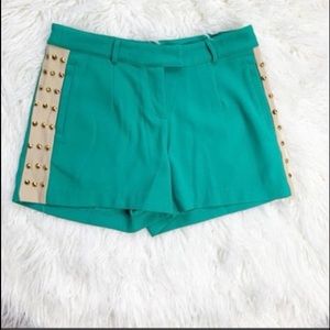 C Luce  green shorts sz M